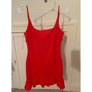 Meshki red mini dress